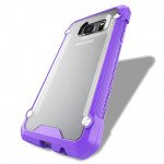 Wholesale Galaxy Note FE / Note Fan Edition / Note 7 Clear Defense Hybrid Case (Purple)